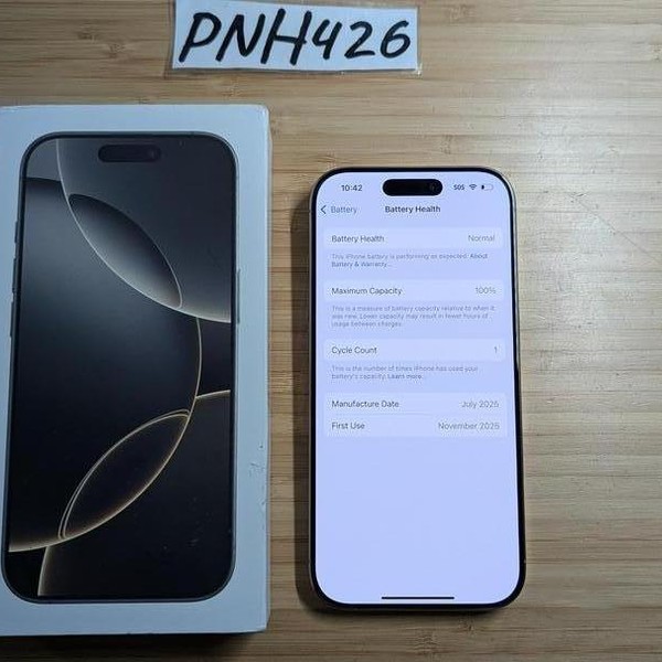 Apple iPhone 16 Pro - AT&T, 128 GB, Desert, A3083