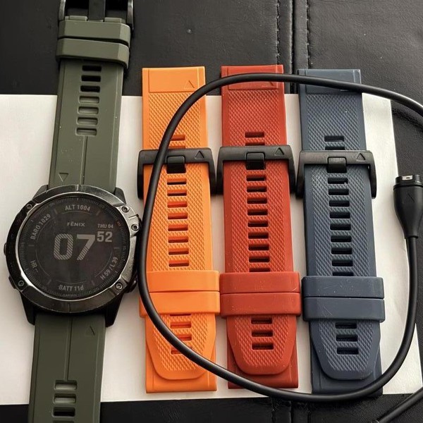 Garmin Fenix 6X - Black, Sapphire