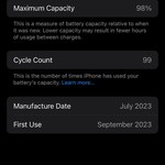 Mint Apple iPhone 15 Pro - Unlocked, Blue, 128 GB, A2848