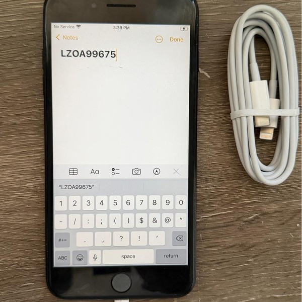 Apple iPhone 7 Plus - Unlocked, Black, 32 GB, A1784, GSM