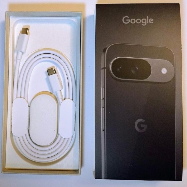 Google Pixel 9 - Unlocked, 128 GB, Obsidian, 12 GB, G2YBB