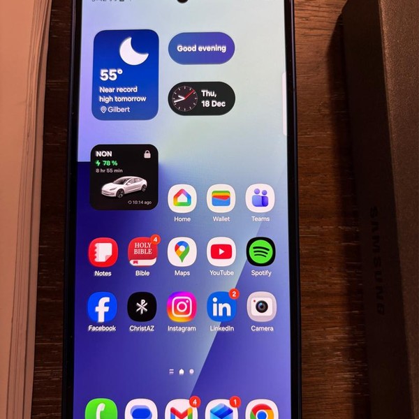 Samsung Galaxy Z Fold7 - Unlocked, 512 GB, Blue Shadow, 12 GB, SM-F966U1
