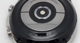 Good
													Samsung Galaxy Watch3 - Unlocked, Mystic Silver, 45mm, photo 1 of 4