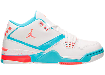 Jordan Flight 23 White Hot Lava Tide Pool Blue (GS) for sale