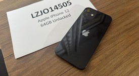 Good
													Apple iPhone 12 - Unlocked, Black, 64 GB, A2172, photo 3 of 4