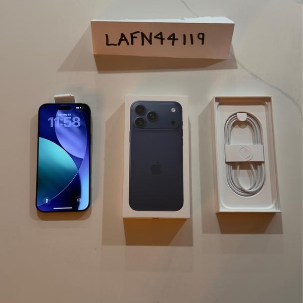 Apple iPhone 17 Pro Max - Unlocked, 512 GB, Deep Blue, A3257