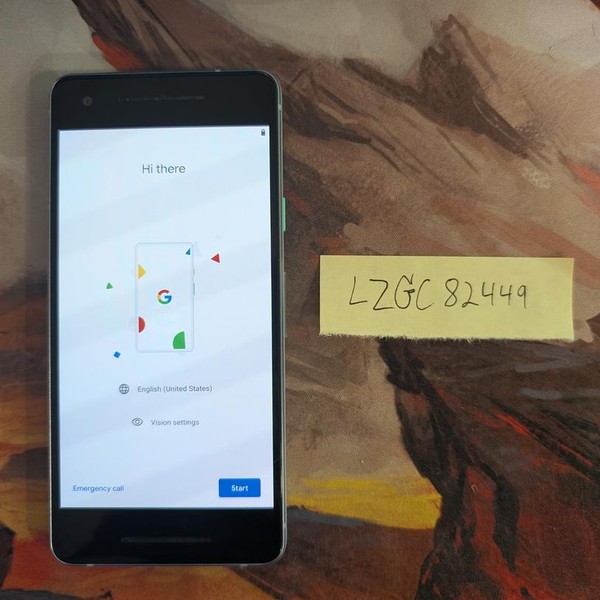 Google Pixel 2 - Verizon, 64 GB, Blue, Verizon Edition