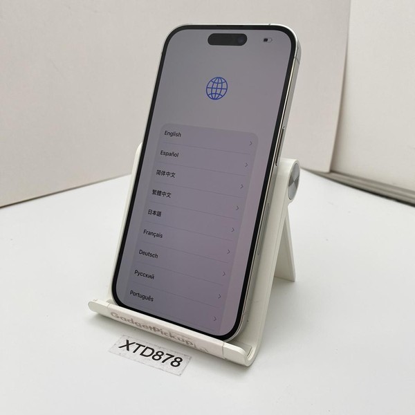 Apple iPhone 14 Pro - Unlocked, 128 GB, Silver, A2650