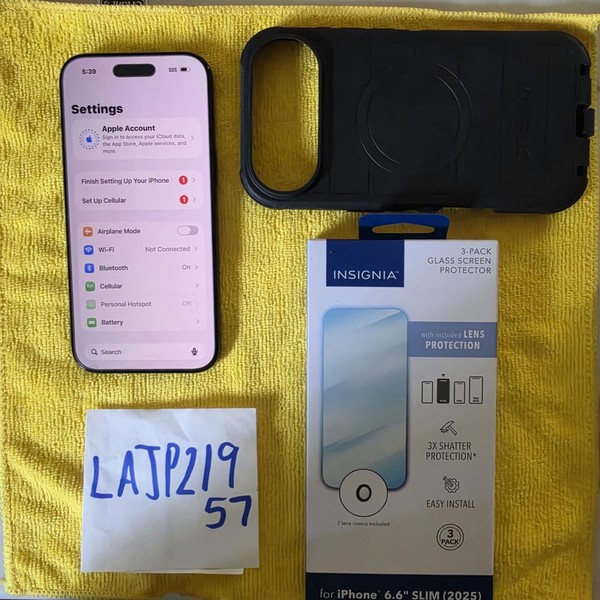Apple iPhone Air - Unlocked, 256 GB, Space Black, A3260