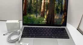 Good
													MacBook Pro 2021 - 14" - Apple M1 Pro 10-core, Silver, 1 TB, 32 GB, photo 1 of 13