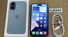 Mint
													Apple iPhone 16 - Unlocked, Teal, 128 GB, A3081, photo 1 of 7