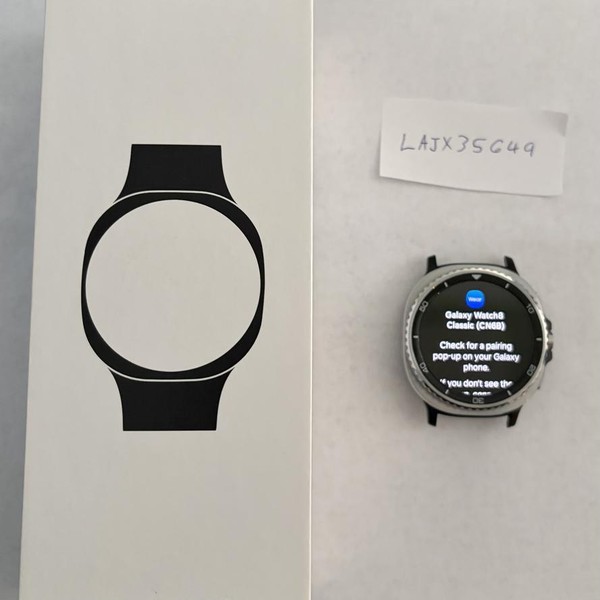 Samsung Galaxy Watch8 Classic - Wi-Fi, Black, SM-L500, 46mm
