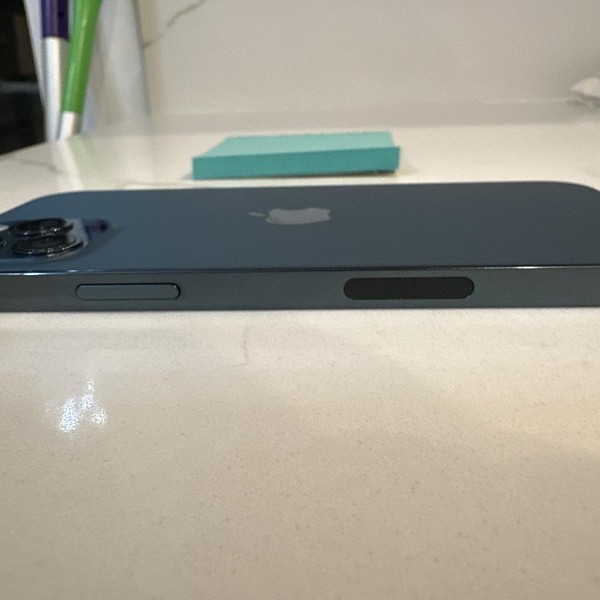 Apple iPhone 12 Pro - Unlocked, Pacific Blue, 128 GB, A2341