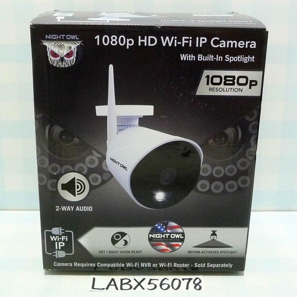 Night Owl Wi-Fi IP 1080p HD Spotlight Camera