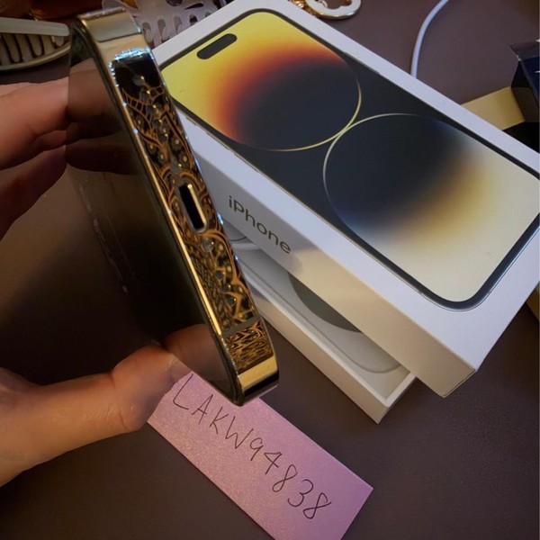 Apple iPhone 14 Pro - Unlocked, 128 GB, Gold, A2650