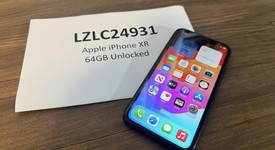 Fair
													Apple iPhone Xr - Unlocked, Black, 64 GB, A1984, photo 1 of 6