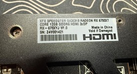 Used
													XFX Radeon RX 6750 XT - RX-675XYTBDP, SPEEDSTER MERC 319, photo 4 of 8