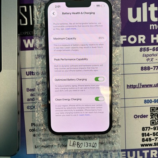 Apple iPhone 13 - AT&T, 128 GB, Midnight, A2482