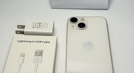 Good
													Apple iPhone 13 Mini - Unlocked, Starlight, 128 GB, A2481, photo 4 of 5