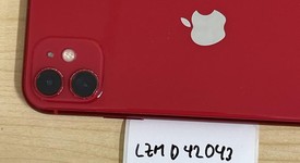 Fair
													Apple iPhone 11 - Unlocked, Red, 64 GB, A2111, photo 4 of 5