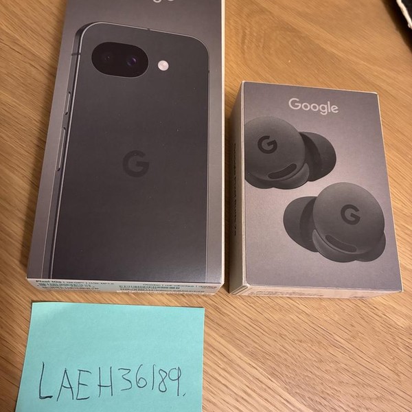 Google Pixel 10a - Unlocked, 128 GB, Obsidian, GE1GQ