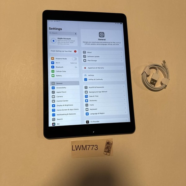 Apple iPad (9th Gen) - Unlocked, 64 GB, Gray, A2603