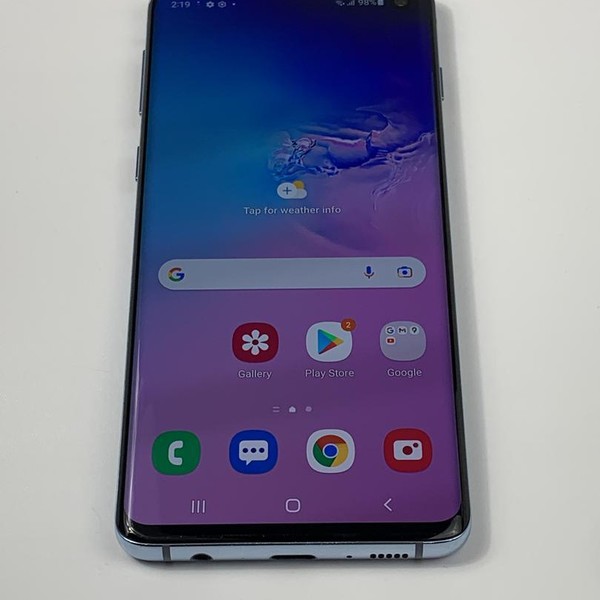 Samsung Galaxy S10 - Unlocked, 128 GB, Blue, 8 GB, SM-G973U1