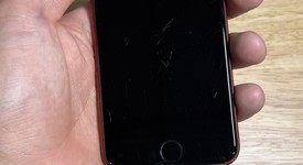 Fair
													Apple iPhone SE 3rd Gen 2022 - T-Mobile, Red, 64 GB, A2595, photo 5 of 6