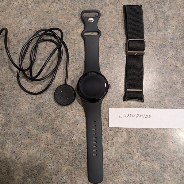 Google Pixel Watch 3 - Wi-Fi, Black, 41mm, Wi-Fi