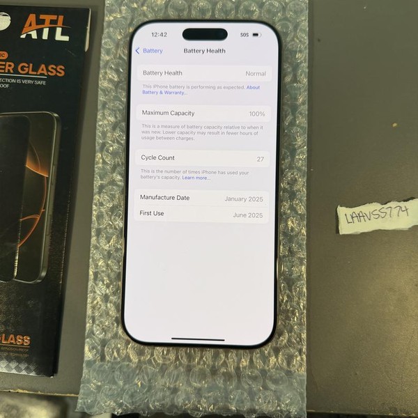 Apple iPhone 16 Pro - AT&T, Desert, 128 GB, A3083