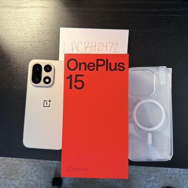 OnePlus 15 - Unlocked, 512 GB, Sand Storm, 16 GB