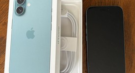 Mint
													Apple iPhone 16 - Unlocked, Teal, 128 GB, A3081, photo 1 of 7