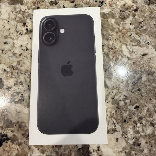 Apple iPhone 16 - AT&T, 128 GB, Black, A3081