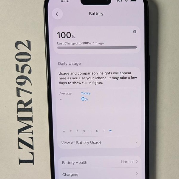 Apple iPhone 15 - Unlocked, 128 GB, Black, A2846