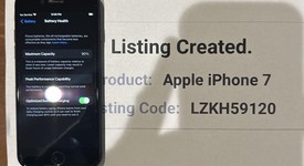 Good
													Apple iPhone 7 - AT&T, Black, 32 GB, A1660, photo 1 of 2