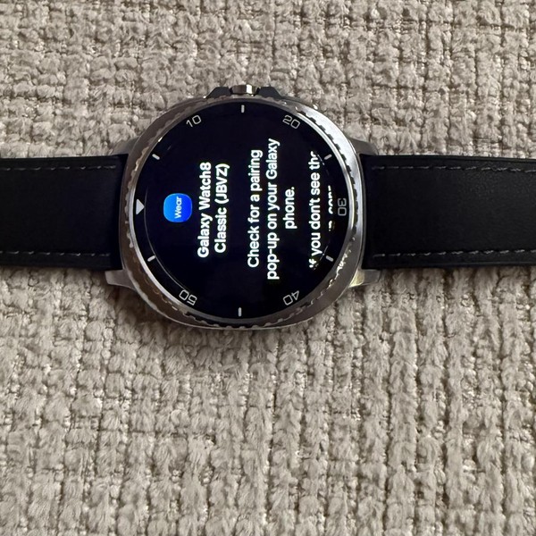 Samsung Galaxy Watch8 Classic - Unlocked, Black, SM-L505, 46mm