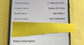 Good
													Samsung Galaxy S22 Ultra - Unlocked, Burgundy, 128 GB, 8 GB, SM-S908U1, photo 2 of 14