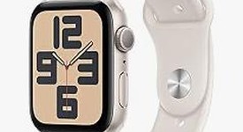 Mint
													Apple Watch SE 2nd Gen 40mm - Unlocked, Starlight, A2726 - Cellular, Aluminum, photo 1 of 1