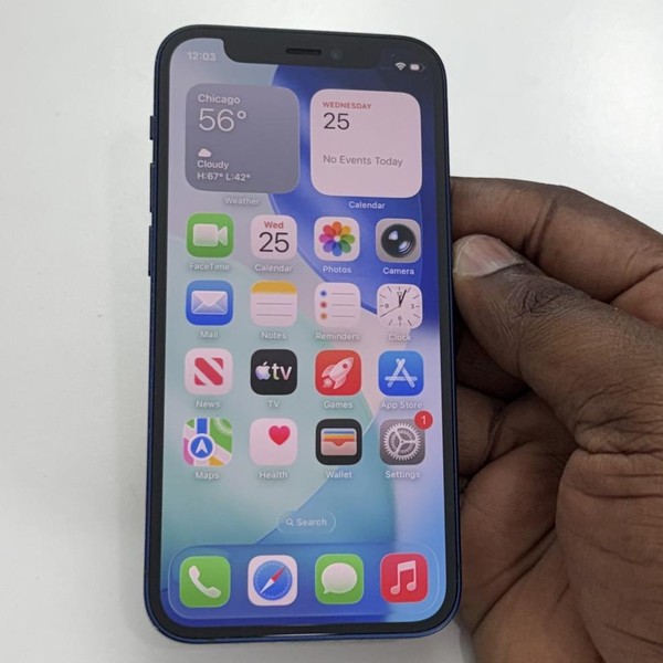 Apple iPhone 12 Mini - Unlocked, 64 GB, Blue, A2176