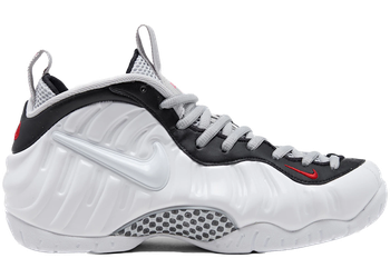 Nike Air Foamposite Pro White Black University Red for sale