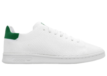 adidas Stan Smith Primeknit White Green (GS) for sale