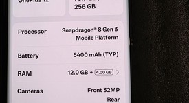 Good
													OnePlus 12 - Unlocked, Black, 256 GB, 12 GB, CPH2583, photo 3 of 16