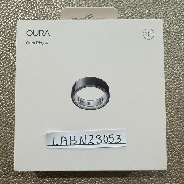 Oura Ring Gen 4 - Black, Size 10