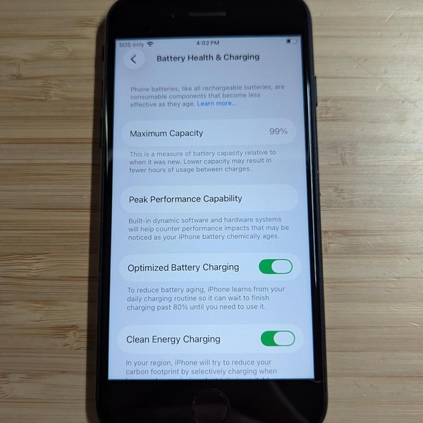 Apple iPhone SE 3rd Gen 2022 - Unlocked, 256 GB, Midnight, A2595