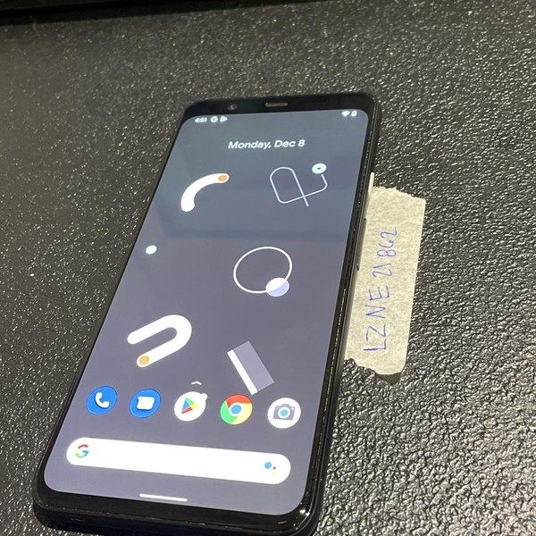 Google Pixel 4 XL - Unlocked, 128 GB, Black, 6 GB, G020J, Google Edition