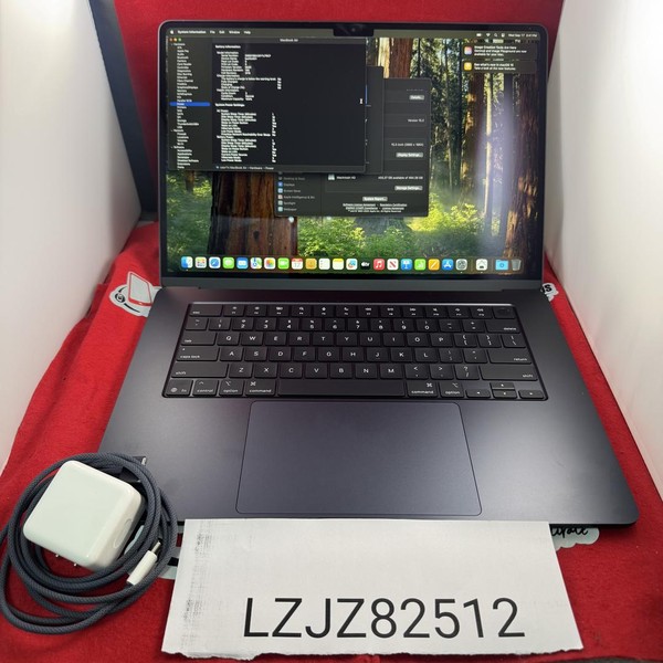 MacBook Air 2025 (M4) - 15 inch - 512 GB, Midnight, 24 GB, Apple M4