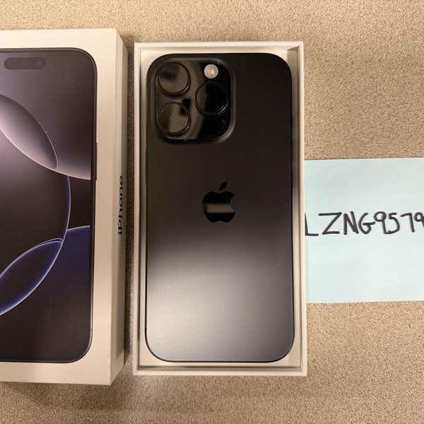 Apple iPhone 16 Pro - Unlocked, 256 GB, Black, A3083