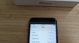 Good
													Apple iPhone SE 3rd Gen 2022 - Unlocked, Red, 64 GB, A2595, photo 2 of 12
