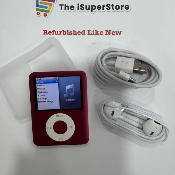Apple iPod Nano 3rd Gen - 8 GB, Red