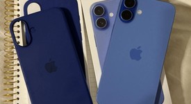 Good
													Apple iPhone 16 Plus - Unlocked, Ultramarine, 128 GB, A3082, photo 1 of 8